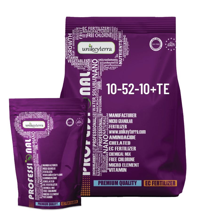 Concime Idrosolubile NPK 10-52-10 + TE – Alto Fosforo con Microelementi